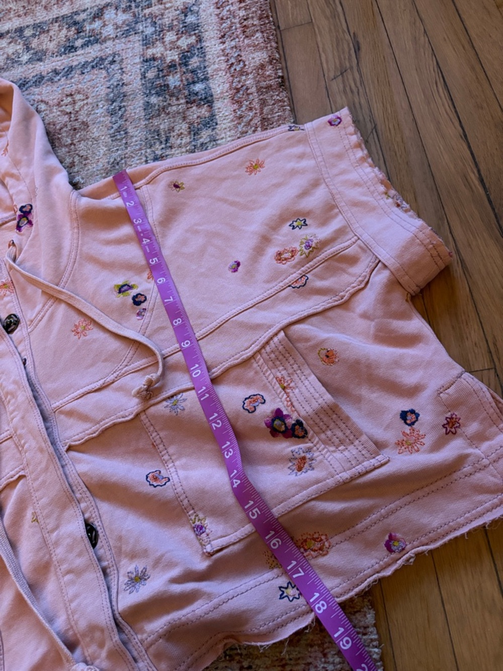 Daily Practice Cropped Hoodie size XS - Picture 5 of 6